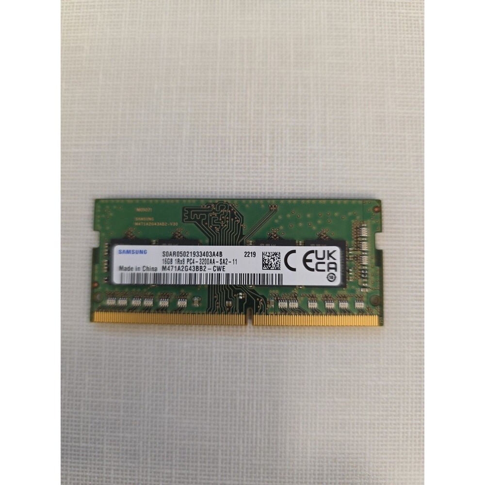 SAMSUNG 16GB DDR4 3200MHz LAPTOP MEMORY RAM SODIMM - Picture 1 of 3